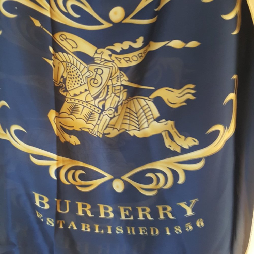 Burberry Silk Scarf - The Equestrian Knight Debice